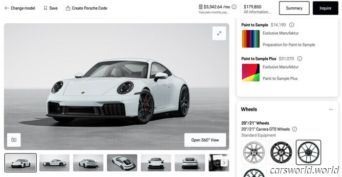 Hay Un Programa De Porsche Aún Más Raro Que La Pintura Para Probar | Carscoops